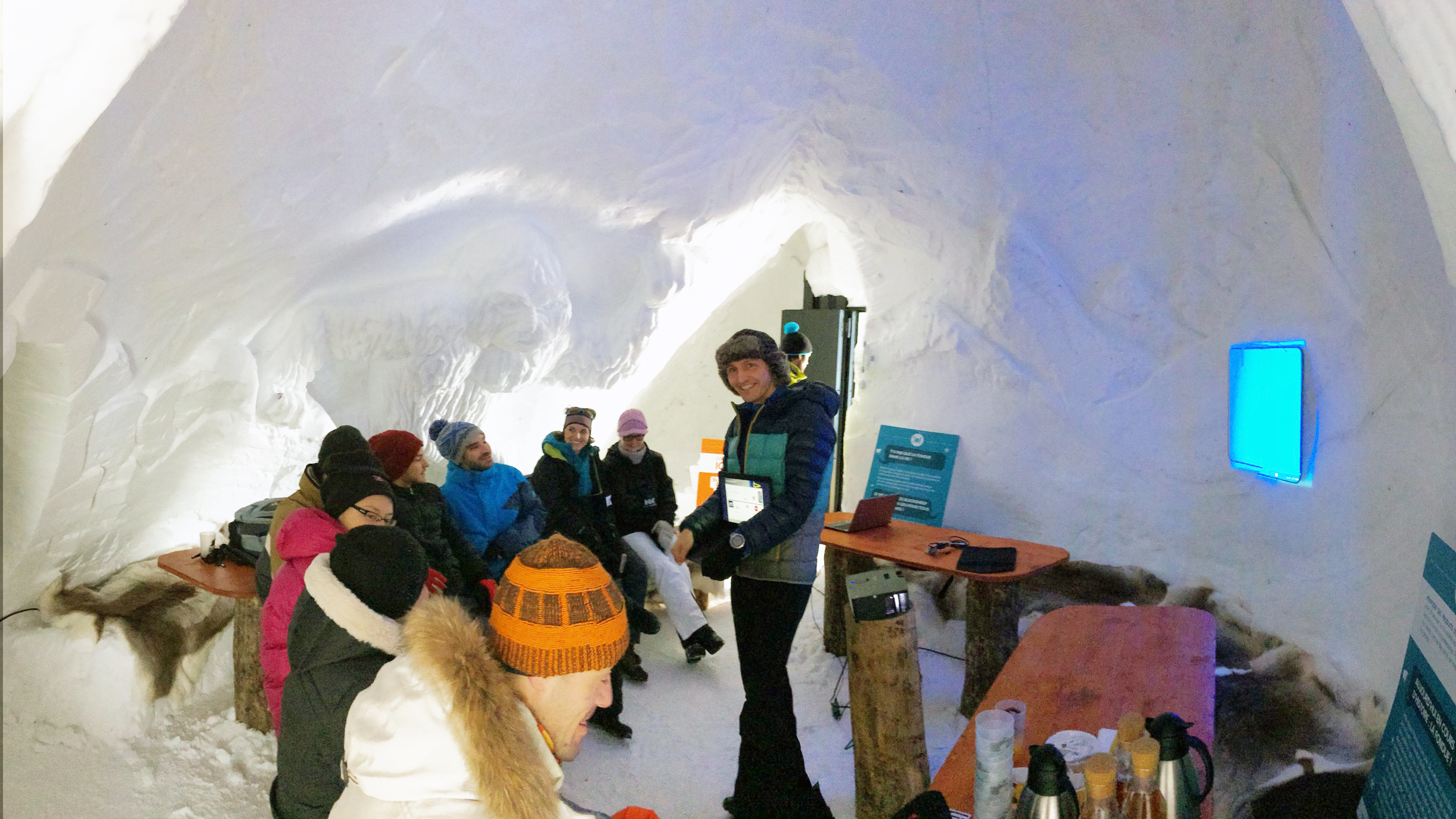 Séminaire en Igloo