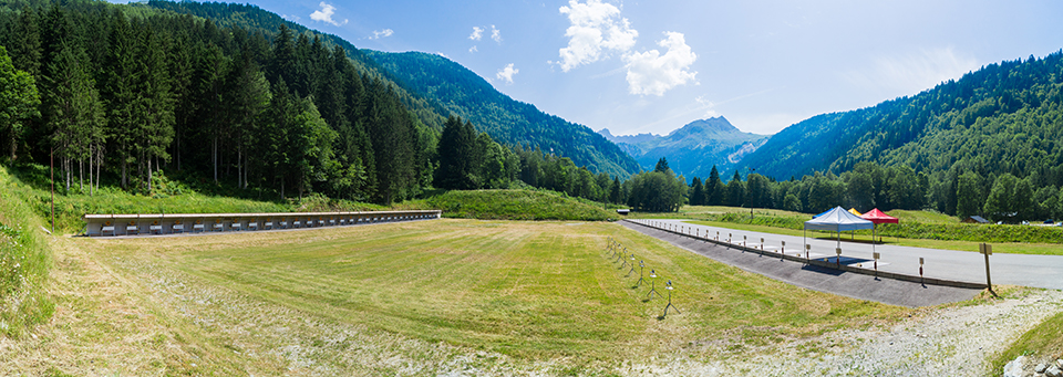 Stade de Biathlon des Contamines Montjoie