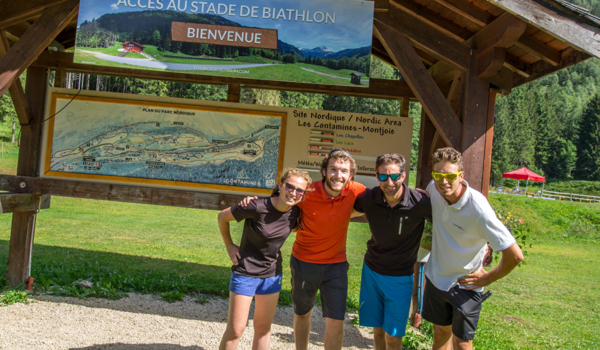 L'équipe Alpinum été 2017 aux Contamines Montjoie